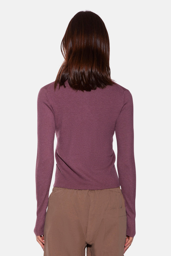 Sylvia Cardigan Mauve