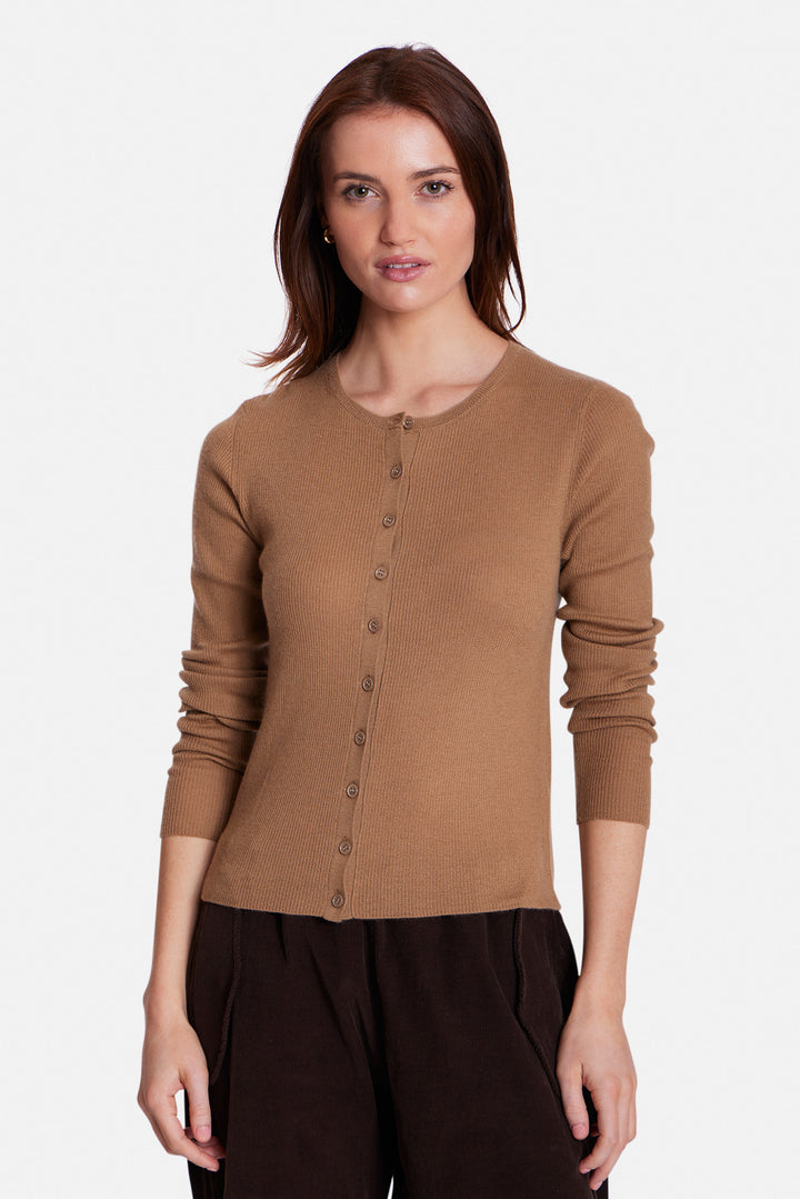 Sylvia Cardigan Tan