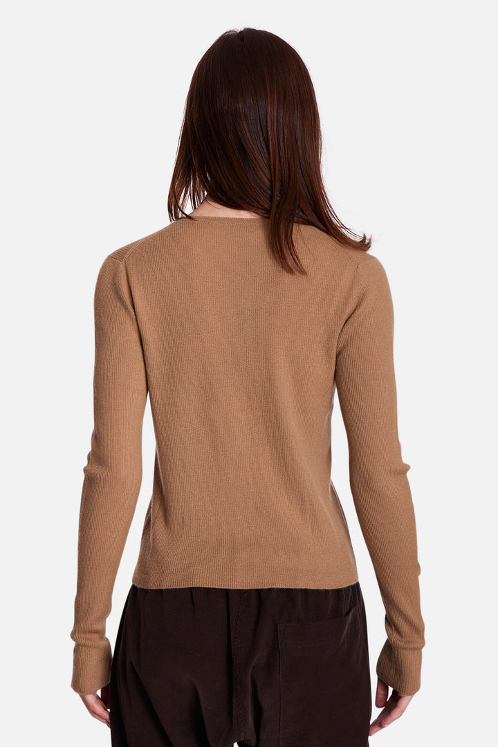 Sylvia Cardigan Tan