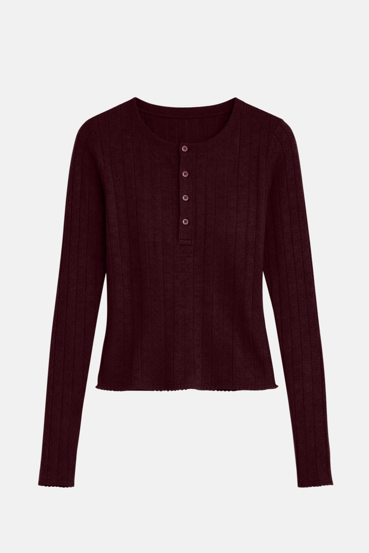 Sylvia Pointelle Henley Wine