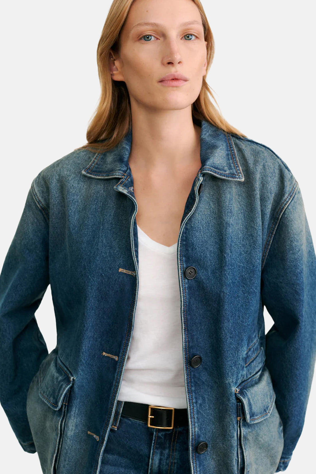 Temperance Denim Parka Simon Wash