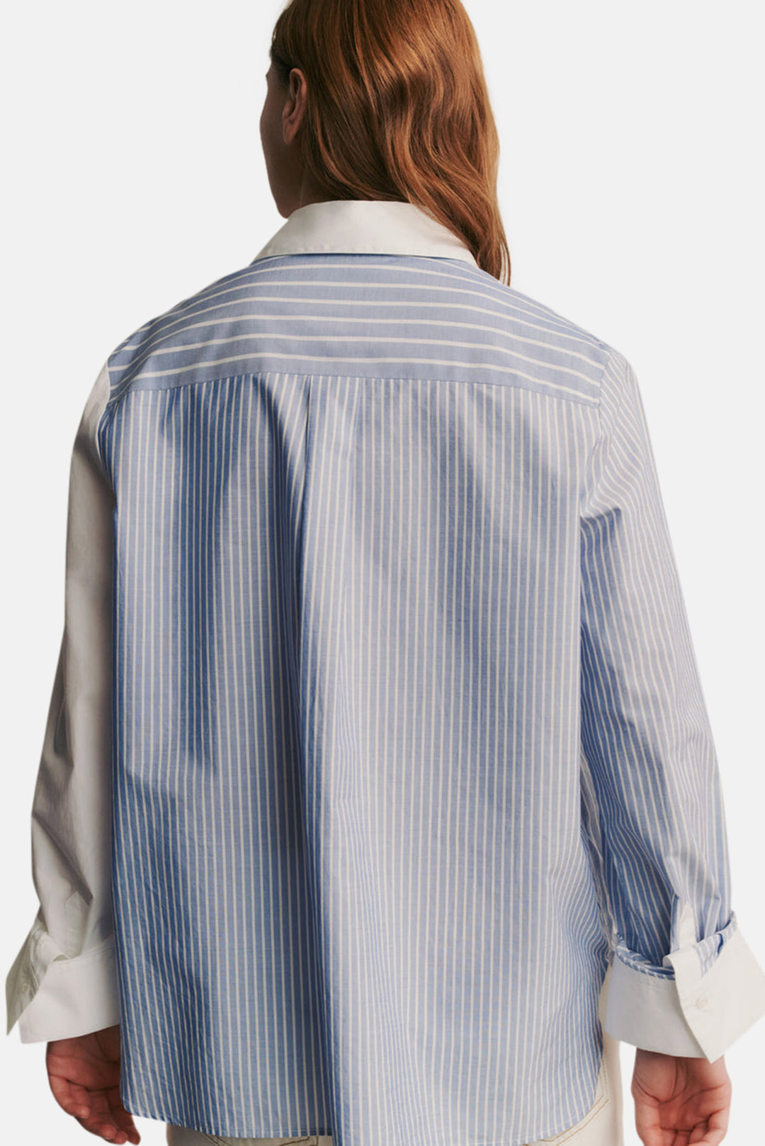New Morning After Shirt In Combo Stripe Indigo/White