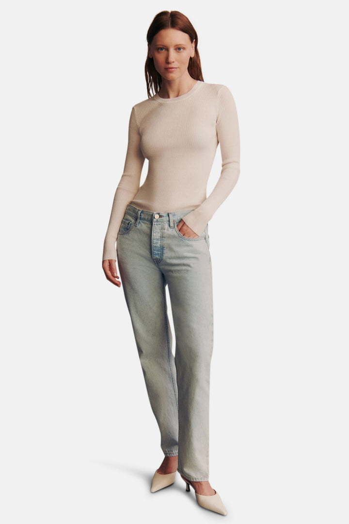 Soda Pop Jean In Light Wash Denim Light Wash