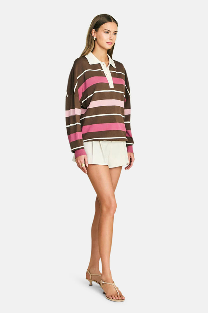 Taby Sweater Sable Stripe