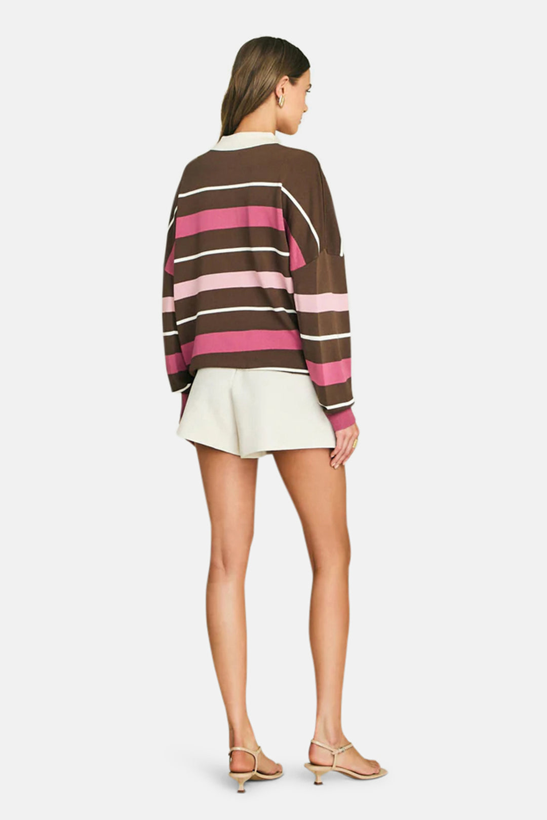 Taby Sweater Sable Stripe