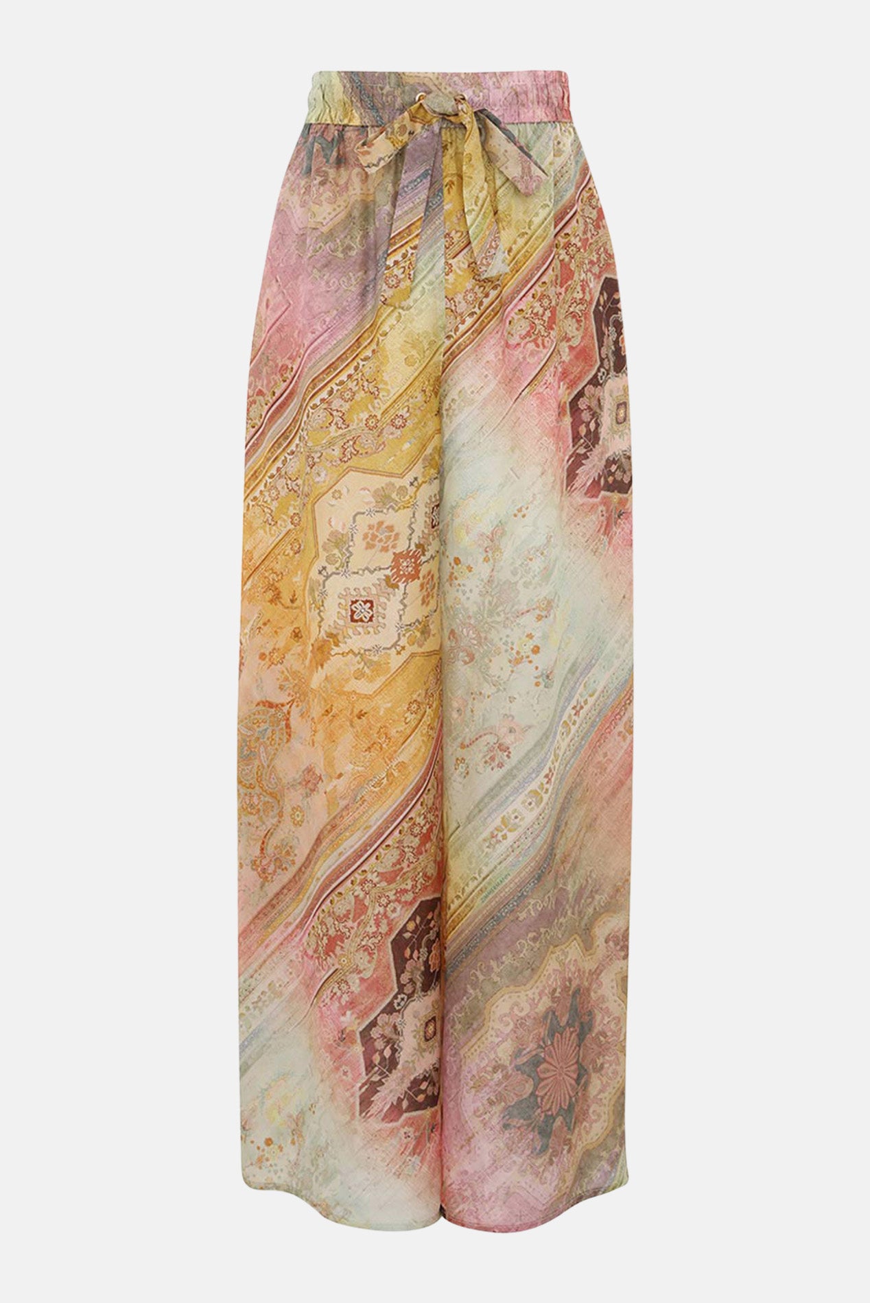 Zimmermann Tallow Relaxed Pant Ombre Multi – blueandcream