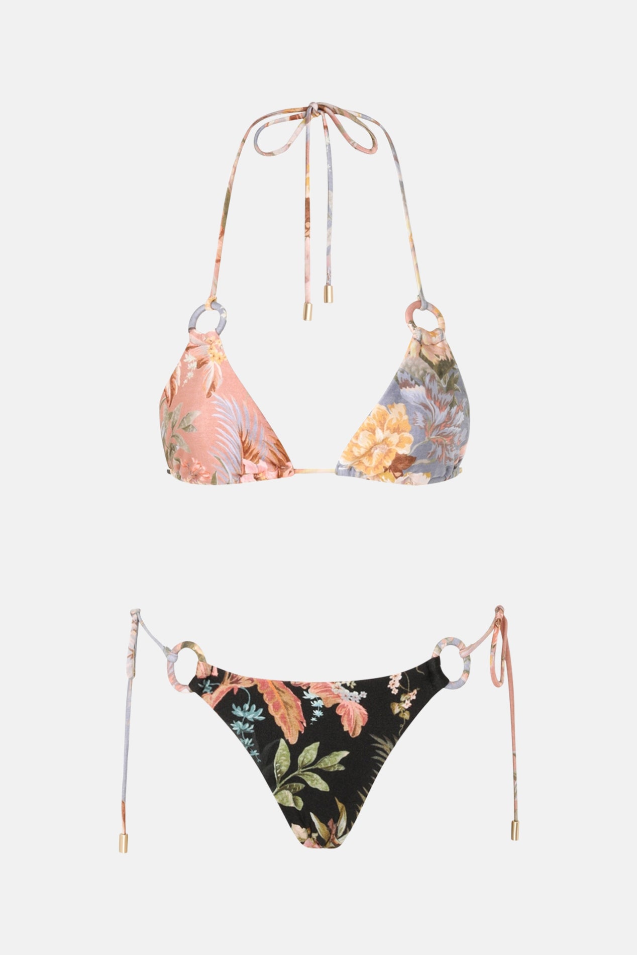 Zimmermann Tallow Spliced Ring Bikini – blueandcream