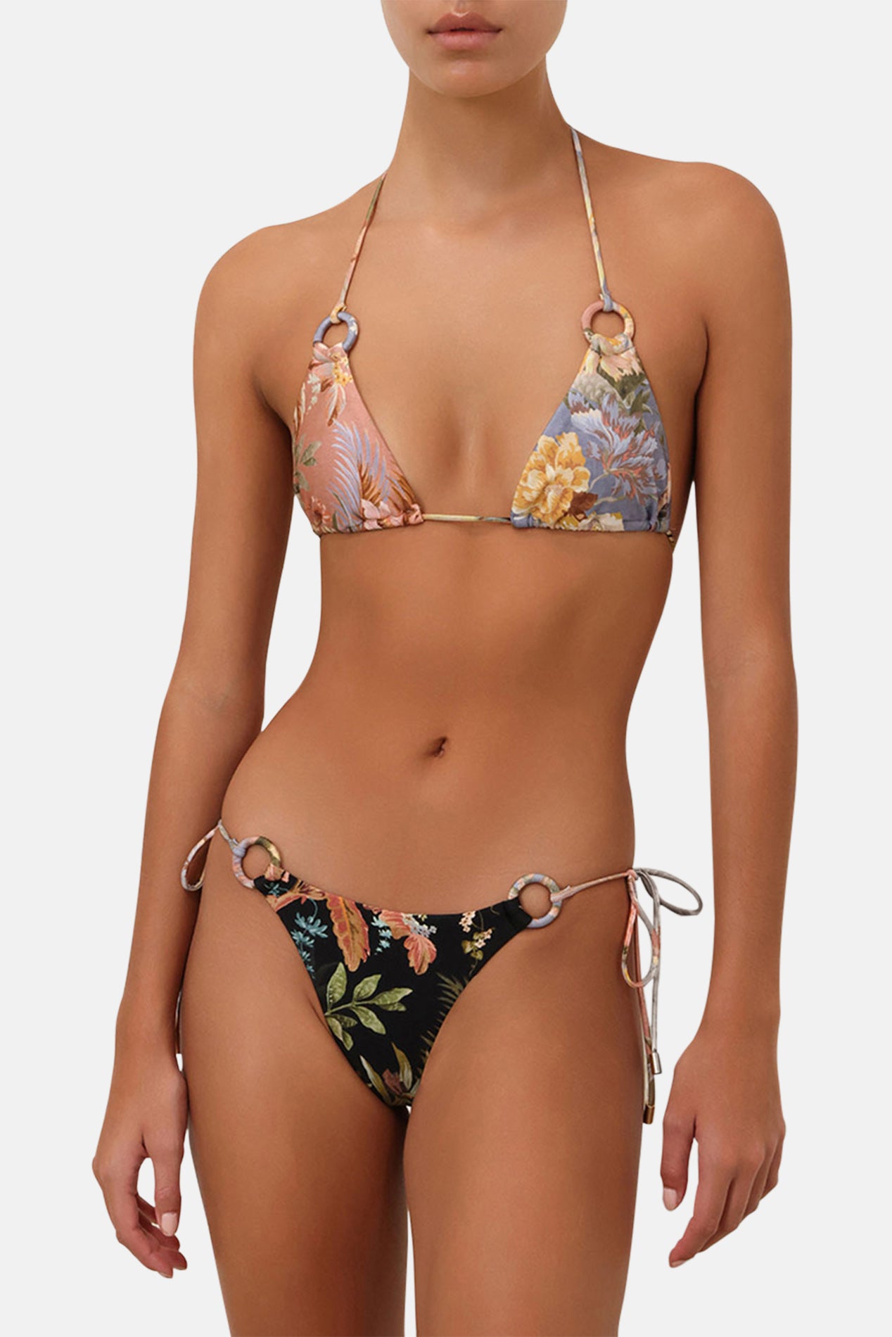Zimmermann Tallow Spliced Ring Bikini – blueandcream