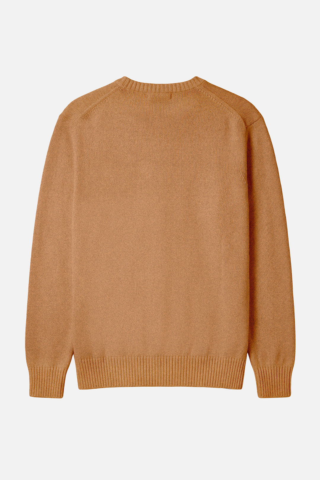 Winslow Oversized Luxe Cashmere Crew Pecan Rust