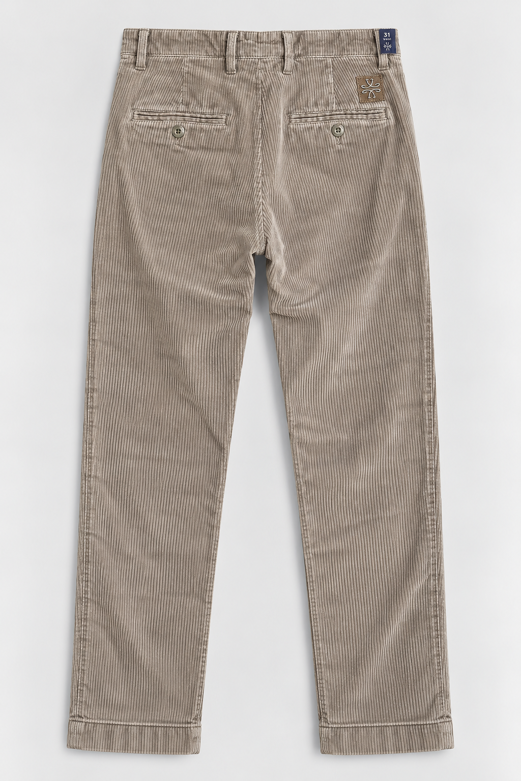 Bobby Corduroy Pant in Elephant Grey