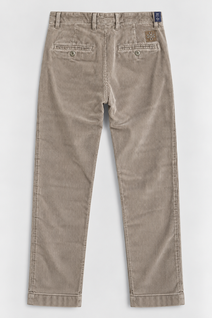 Bobby Corduroy Pant in Elephant Grey