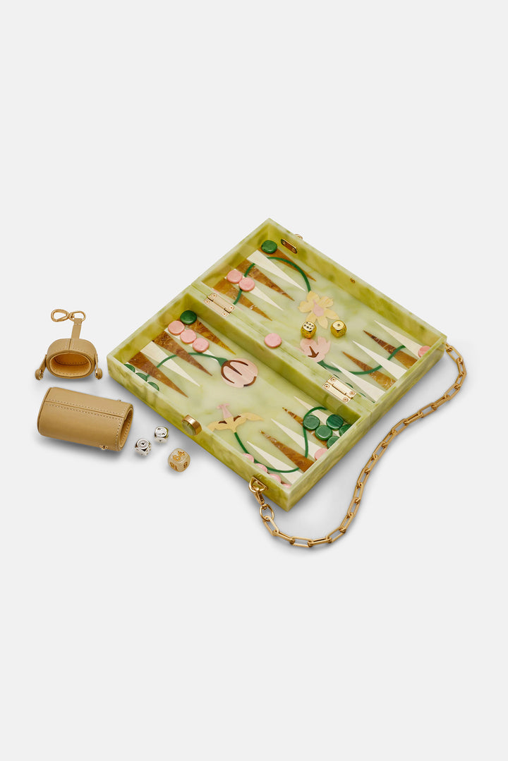 The Backgammon Clutch Dominga