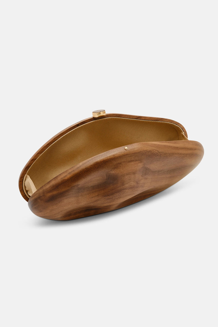 The Caldera Clutch Walnut