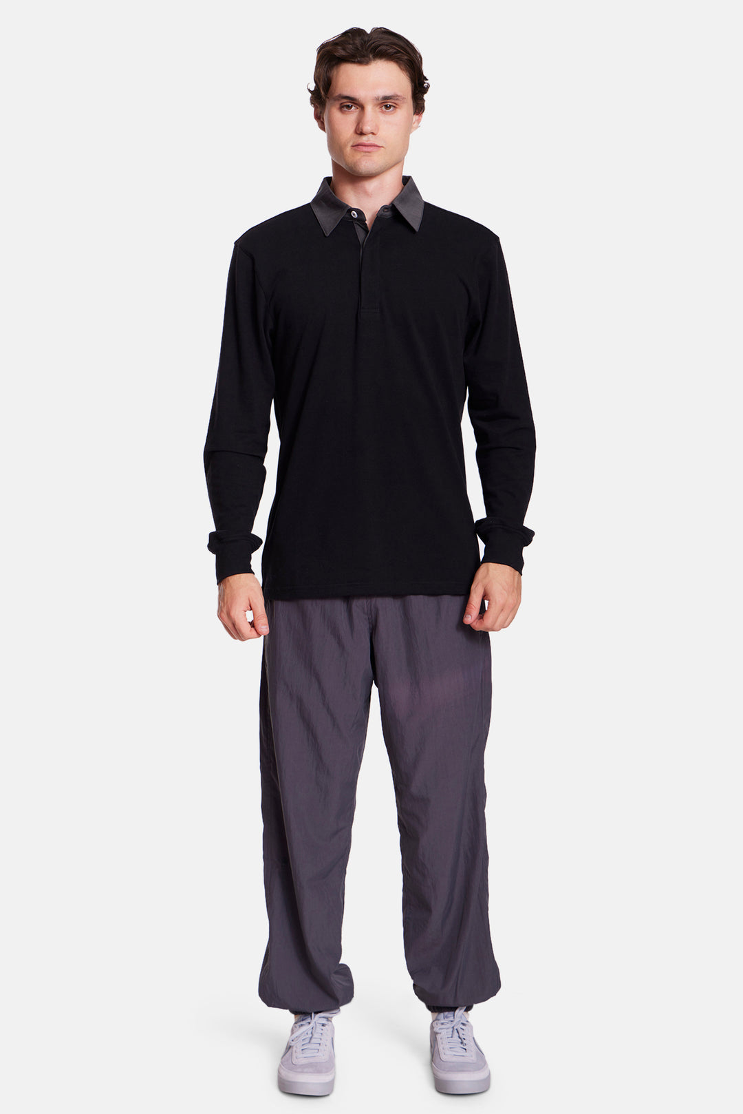 Palais Track Pant Washed Black