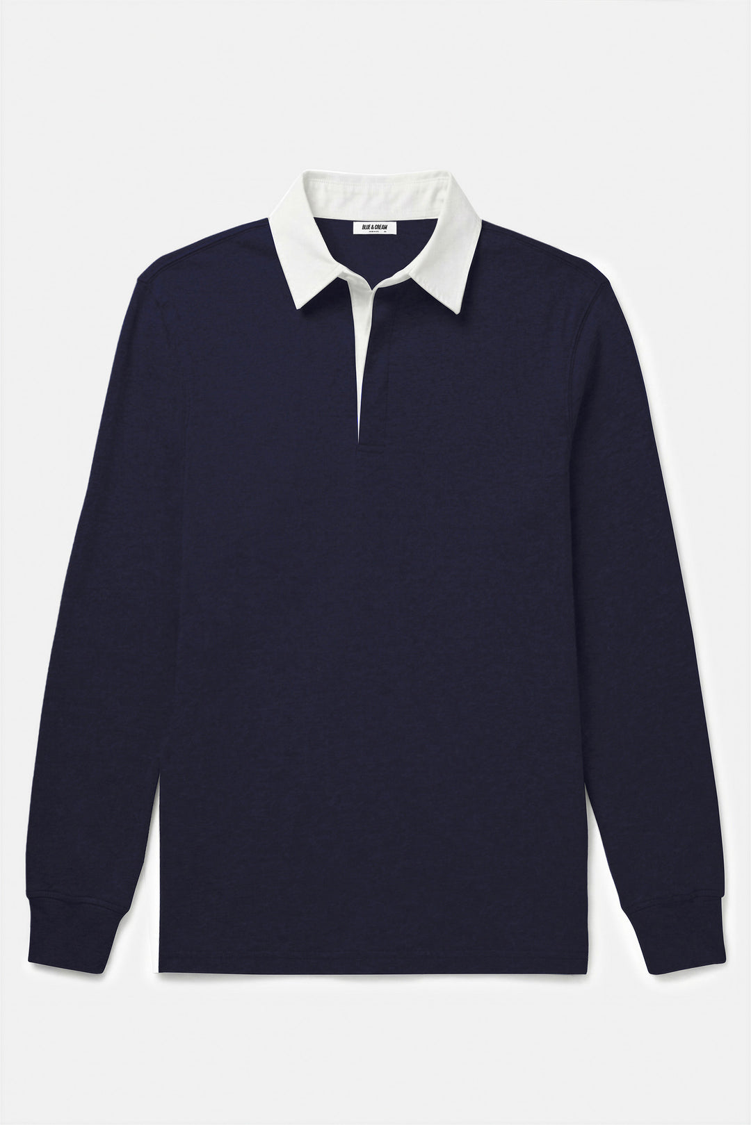 The Maseo Soft Rugby Navy/White Collar