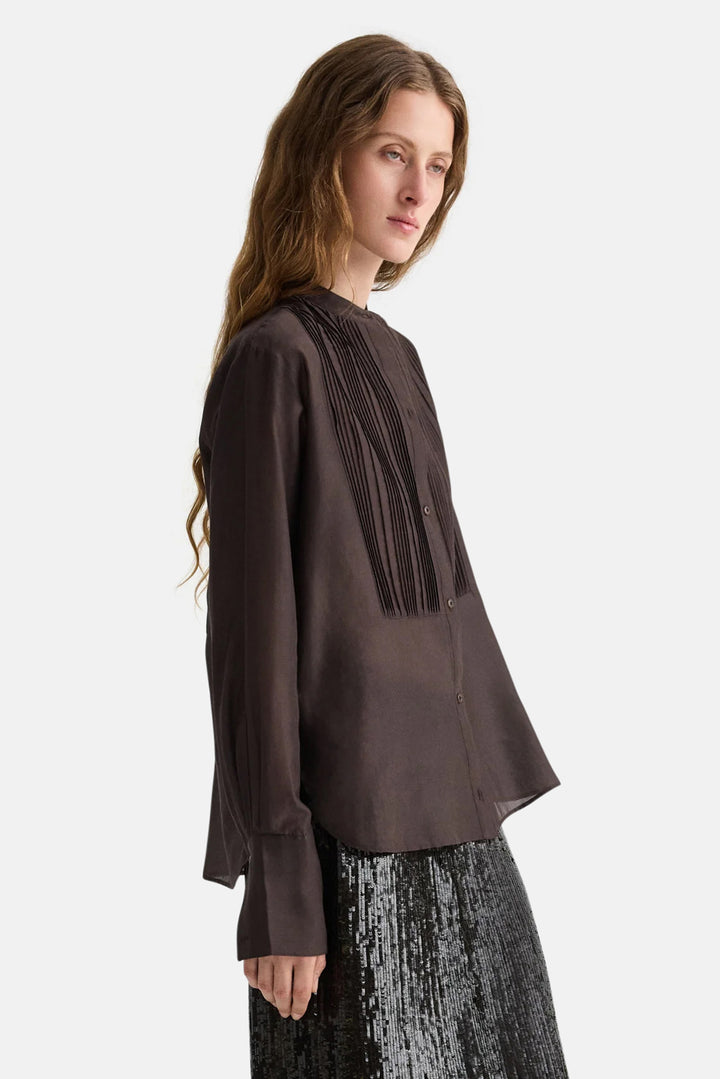 The Night Before Top in Cotton Silk Organza Delicioso