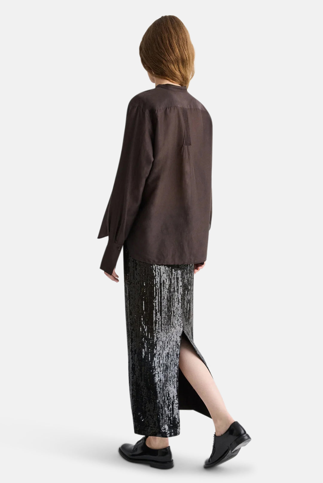 The Night Before Top in Cotton Silk Organza Delicioso