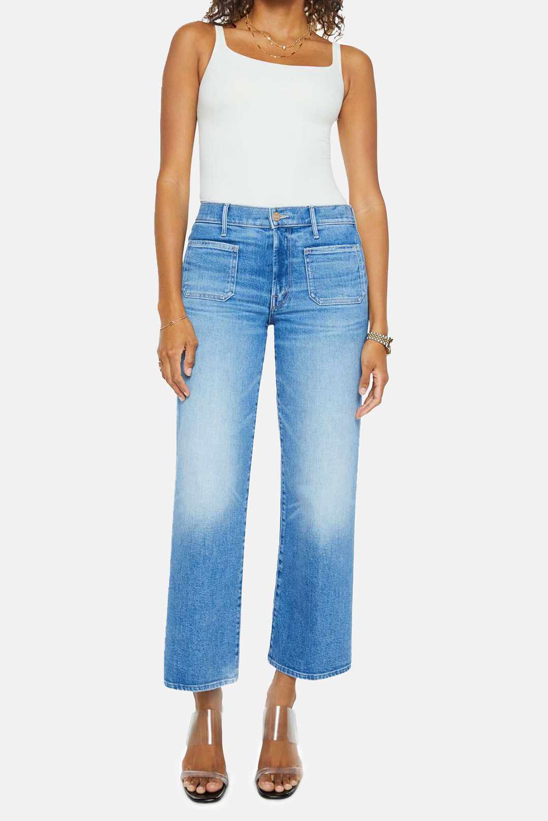 The Patch Pocket Mid Rise Maven Ankle Avant Gardener