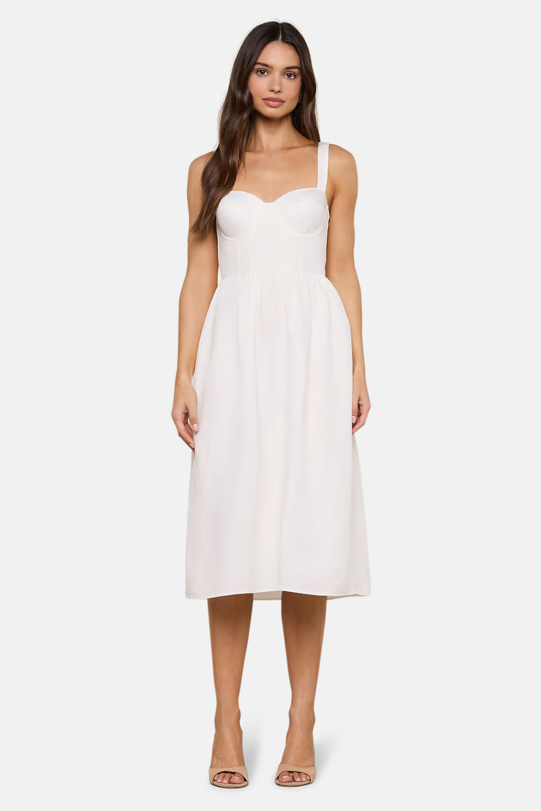 Tiani Bustier Dress Ivory