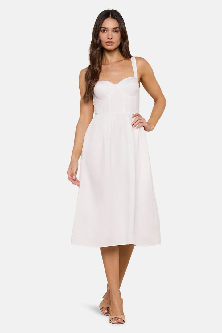 Tiani Bustier Dress Ivory