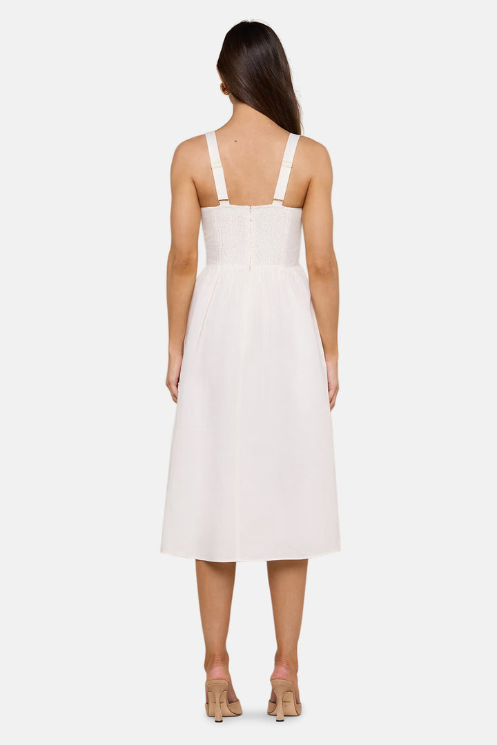 Tiani Bustier Dress Ivory
