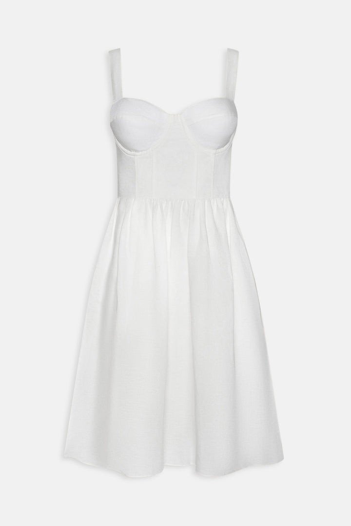 Tiani Bustier Dress Ivory