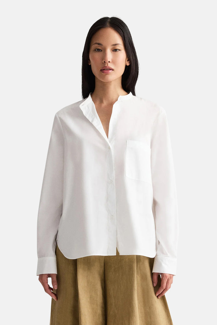 Tied Down Shirt White