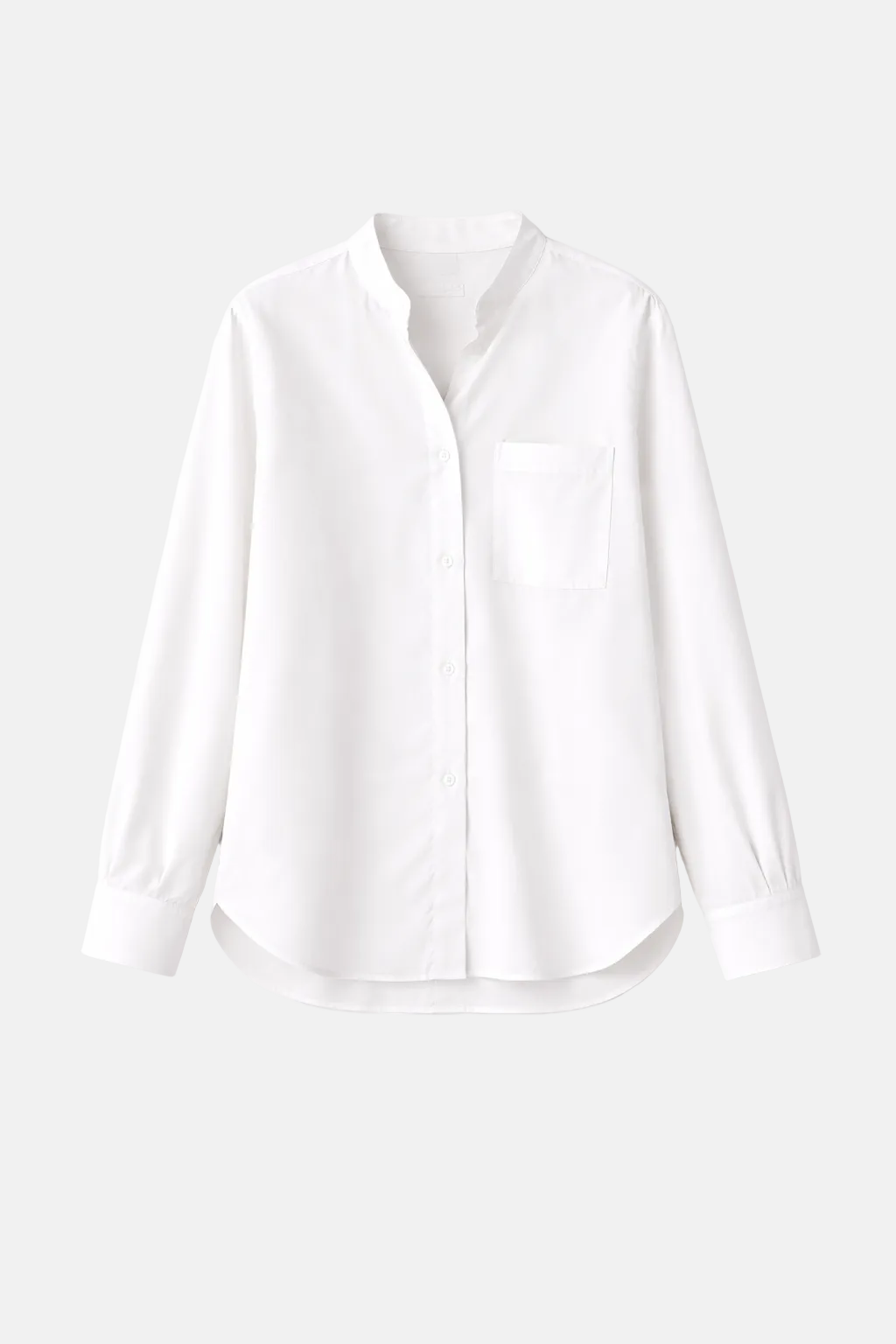 Tied Down Shirt White