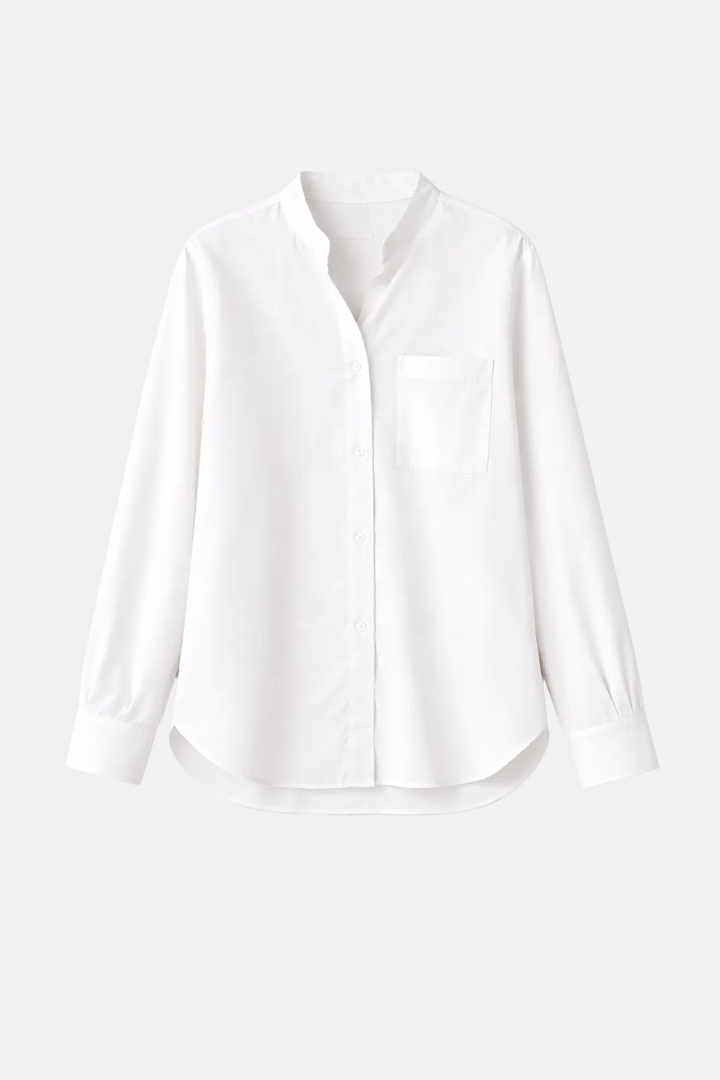 Tied Down Shirt White