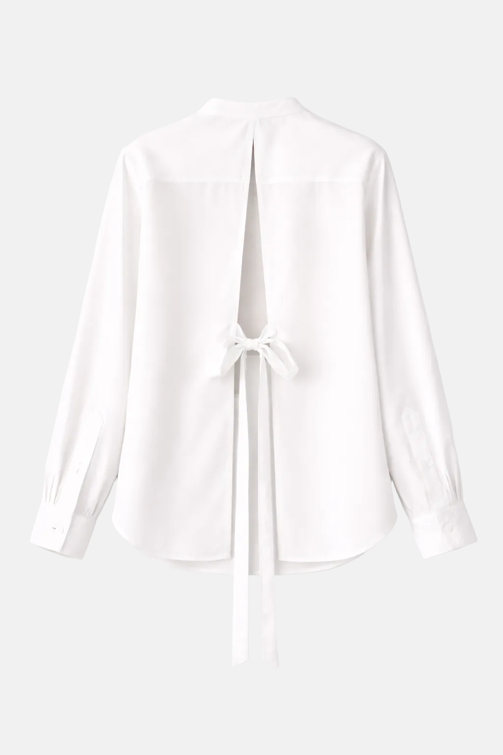 Tied Down Shirt White