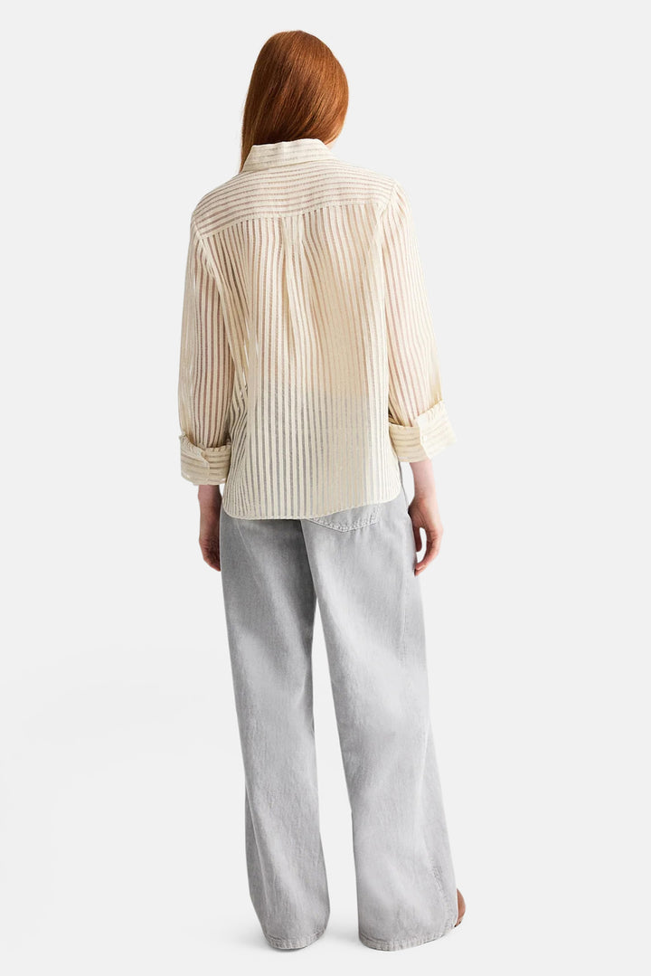 Tiny Dancer Jean in Natural Denim Oyster Mushroom