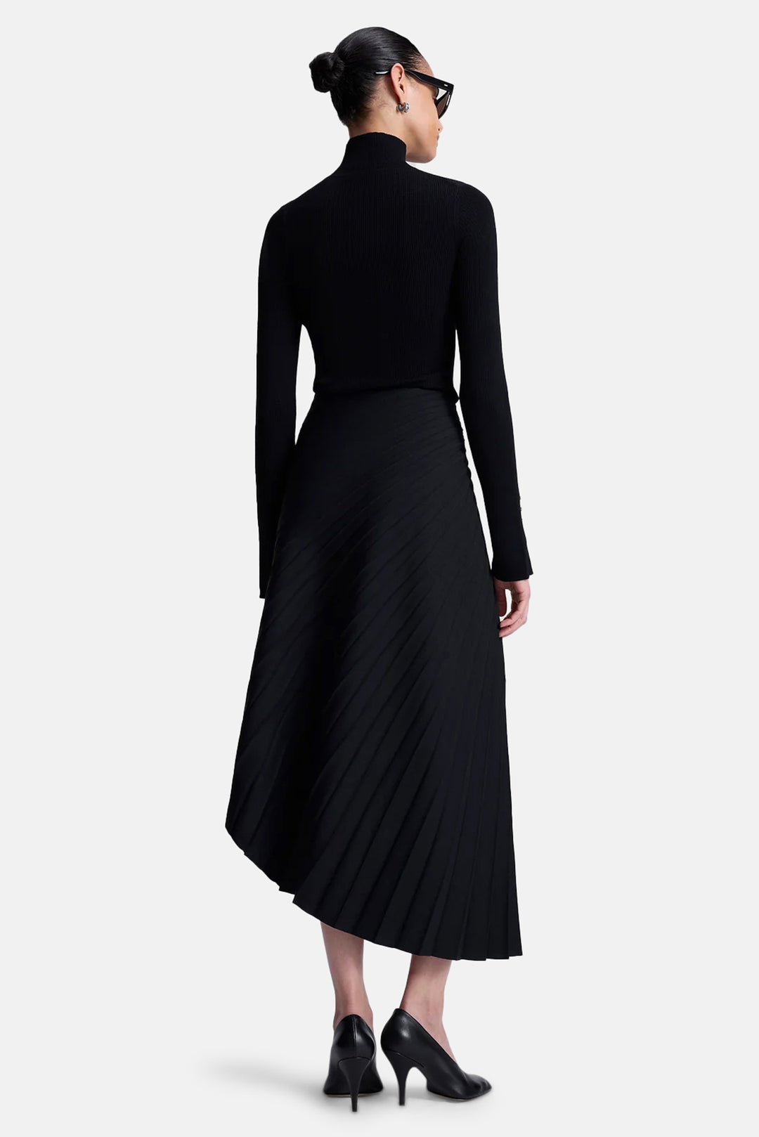 Tracy Tailored Midi Skirt Black