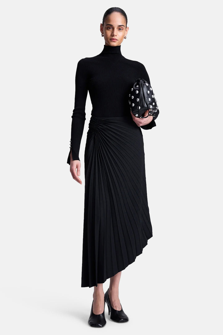 Tracy Tailored Midi Skirt Black