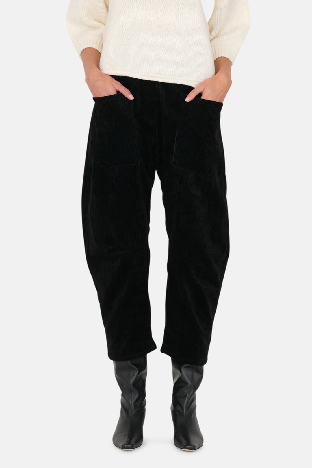 Travis Corduroy Pant Black
