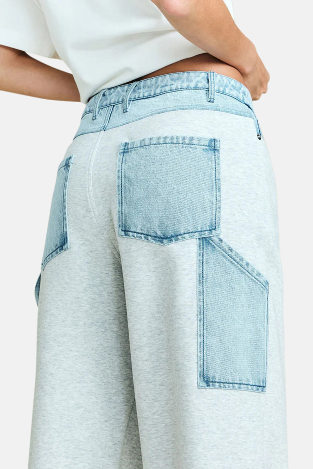 Travis Pant Light Grey/Coastline