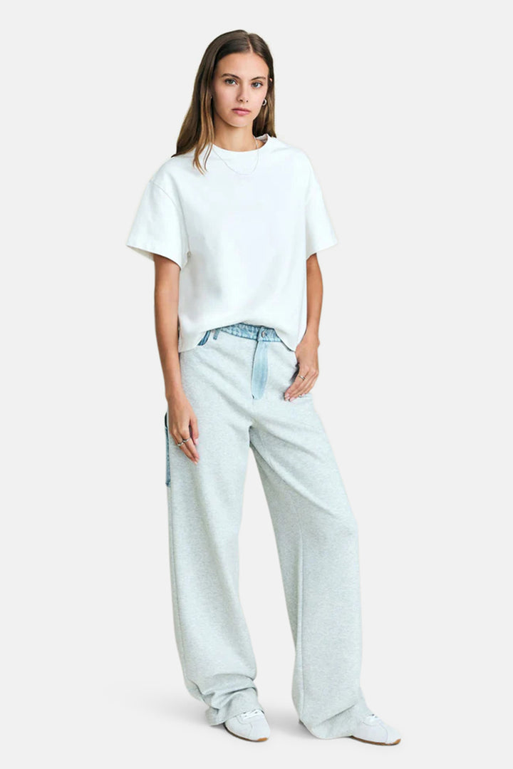 Travis Pant Light Grey/Coastline