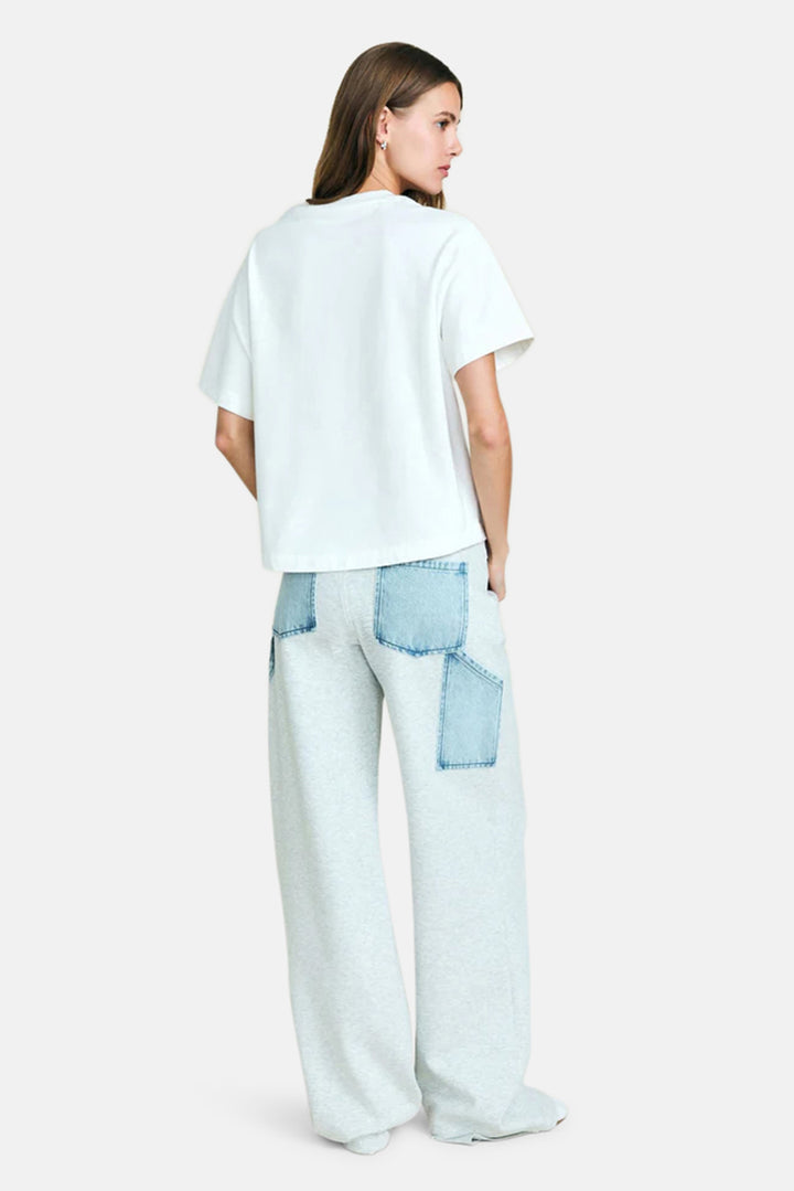 Travis Pant Light Grey/Coastline