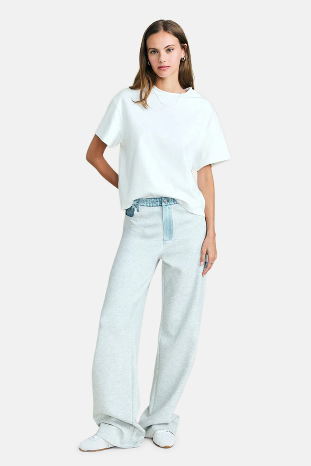 Travis Pant Light Grey/Coastline