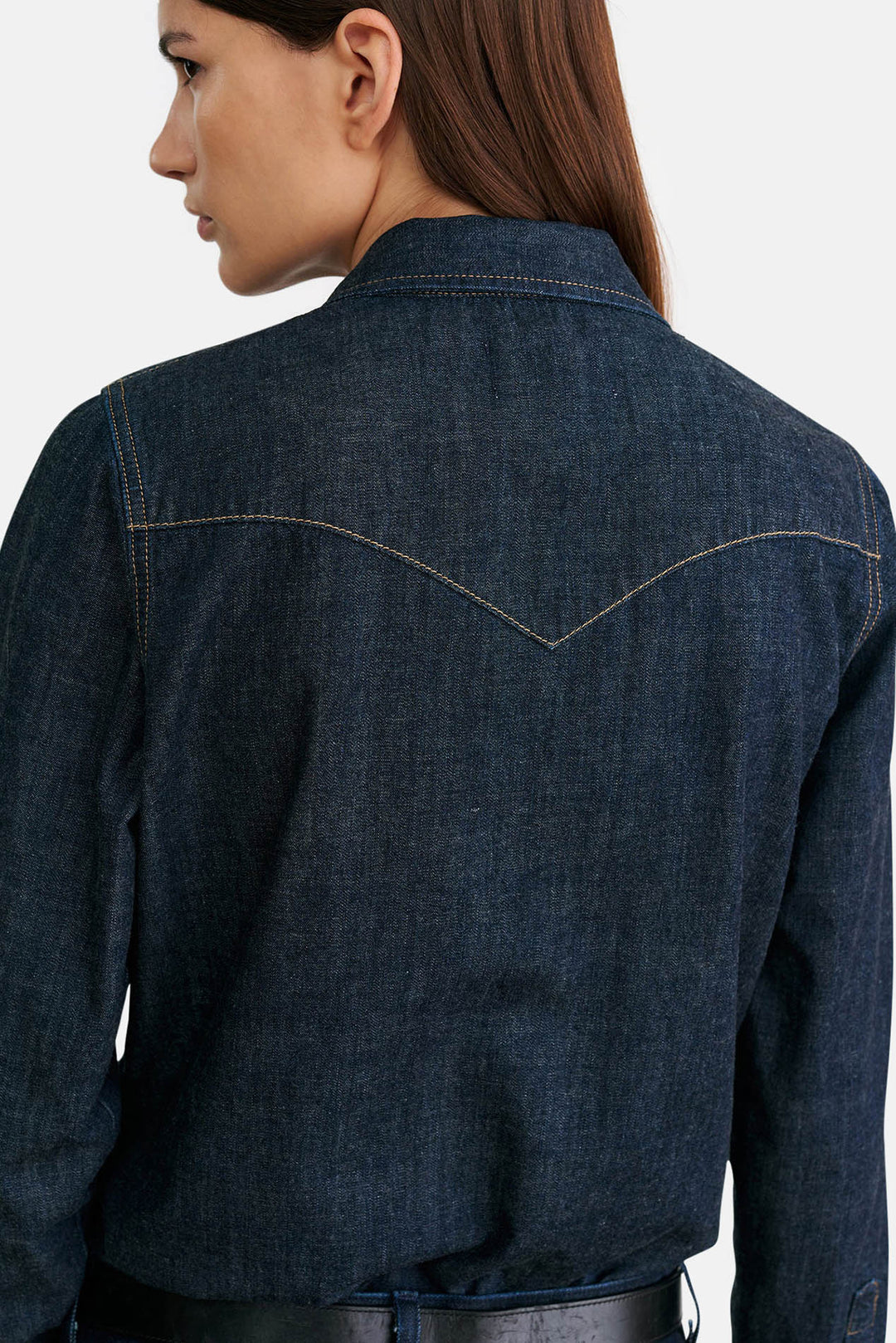 Travis Shirt Indigo Rinse