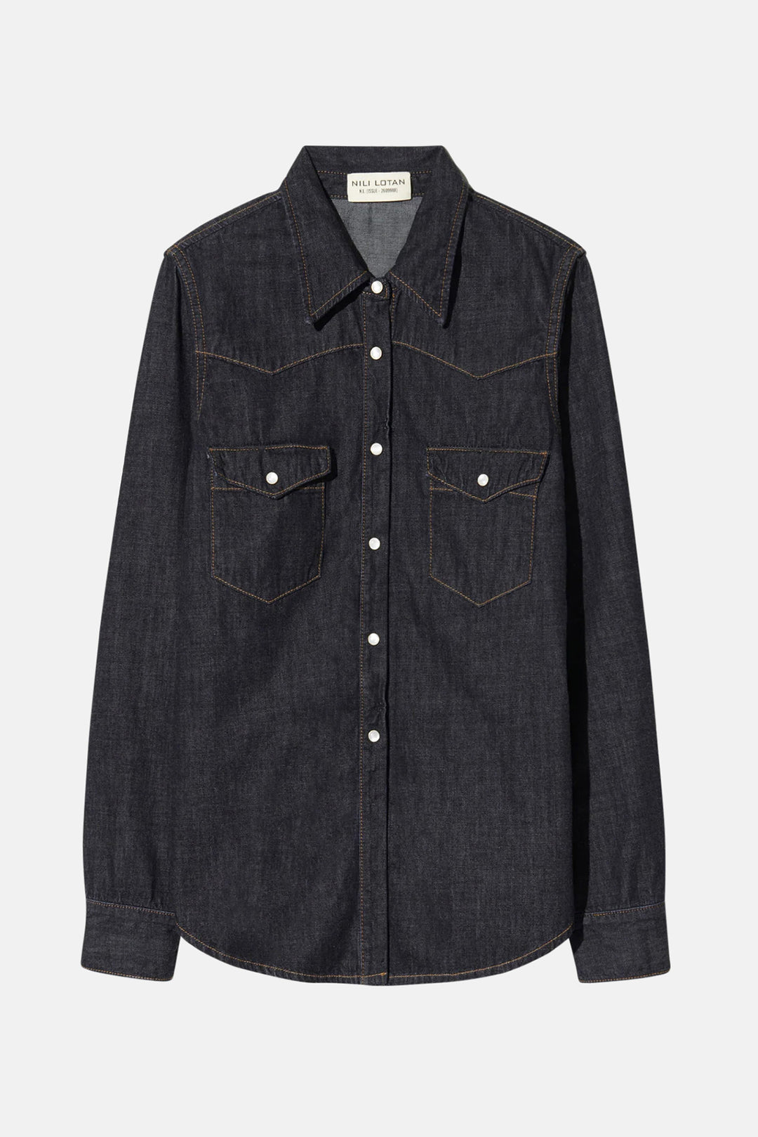 Travis Shirt Indigo Rinse