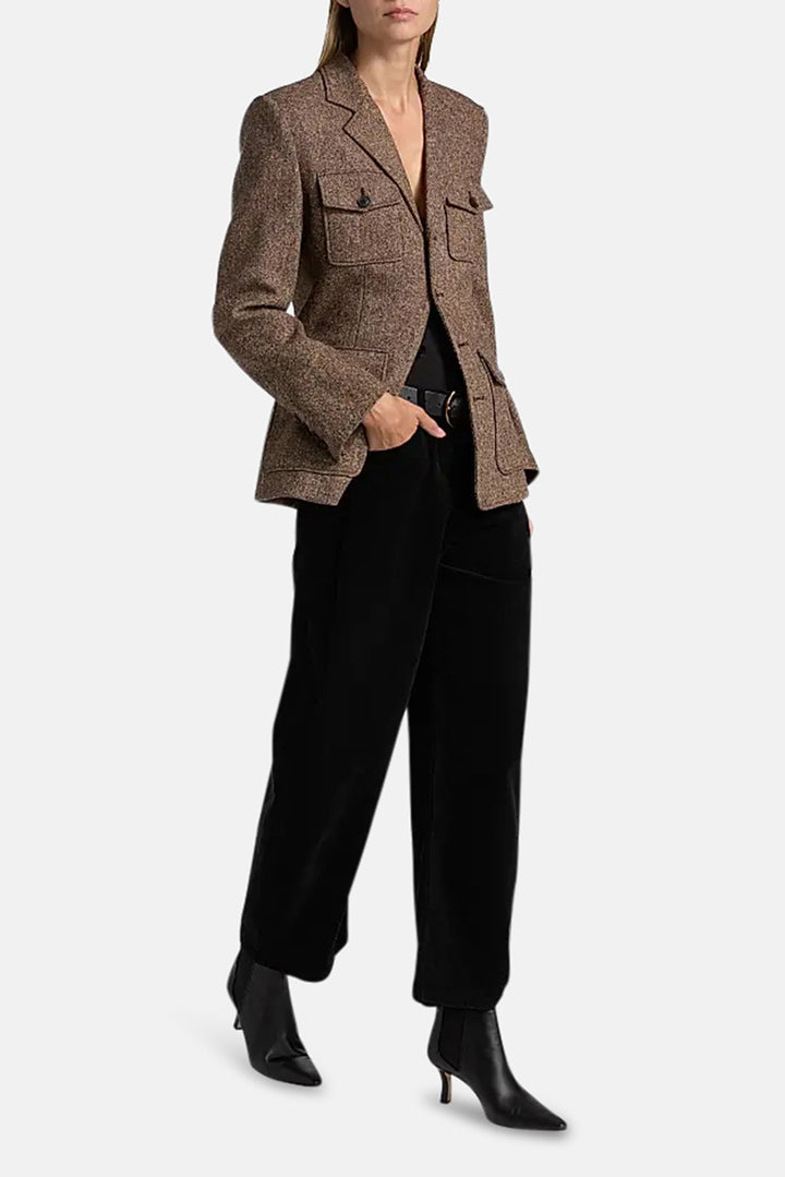 Tribeca Corduroy Pant Jet Black