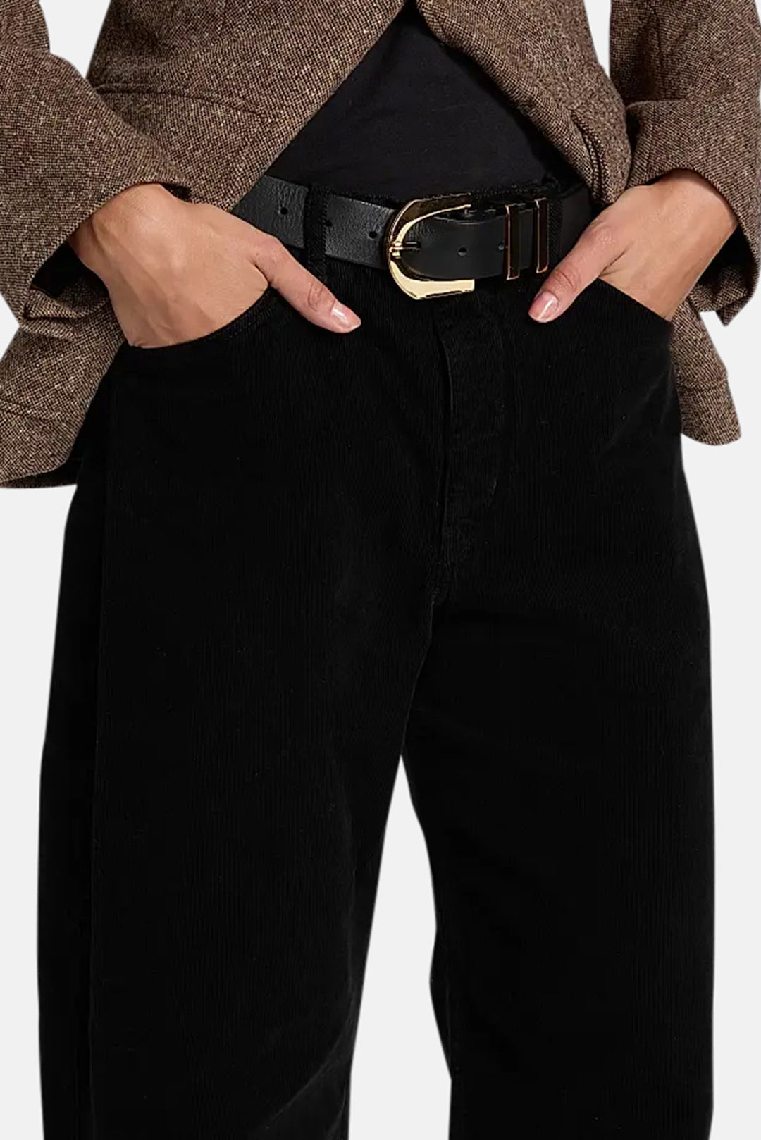 Tribeca Corduroy Pant Jet Black
