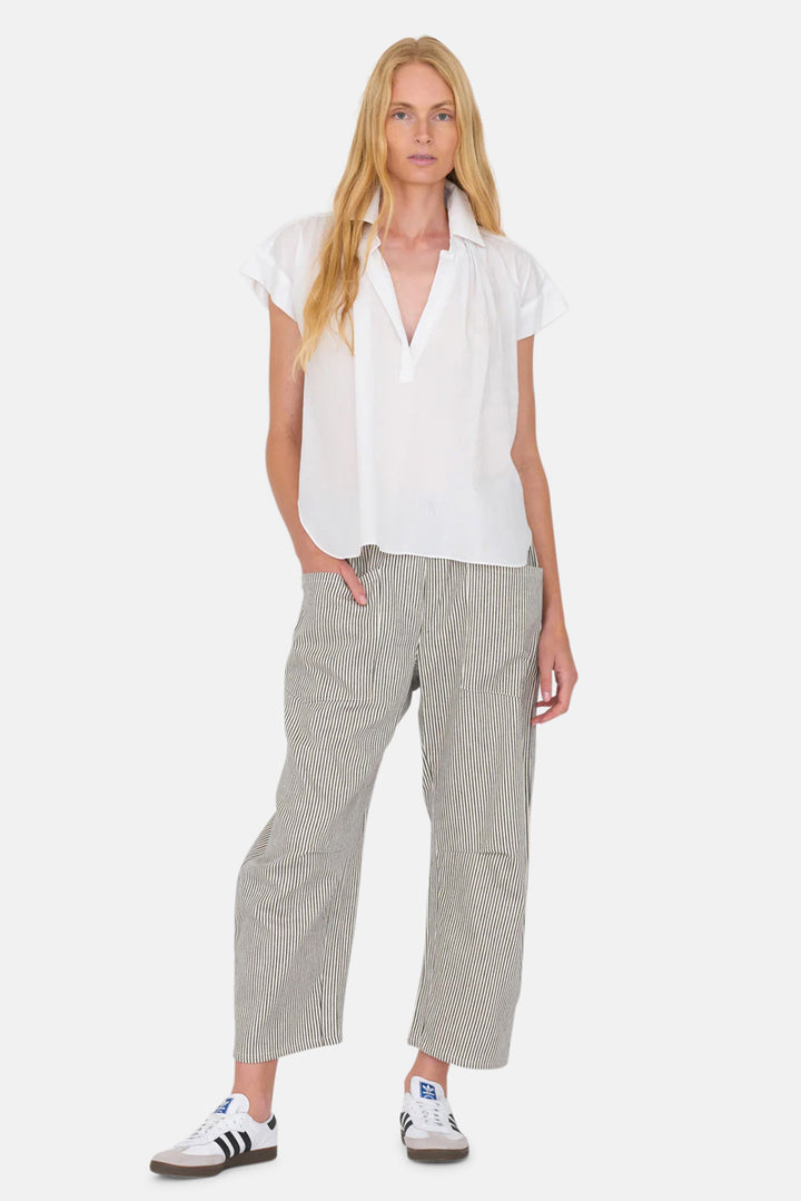 Trinity Top in Tencel White