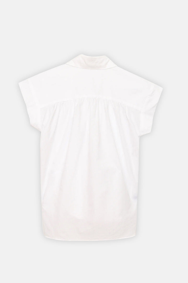 Trinity Top in Tencel White