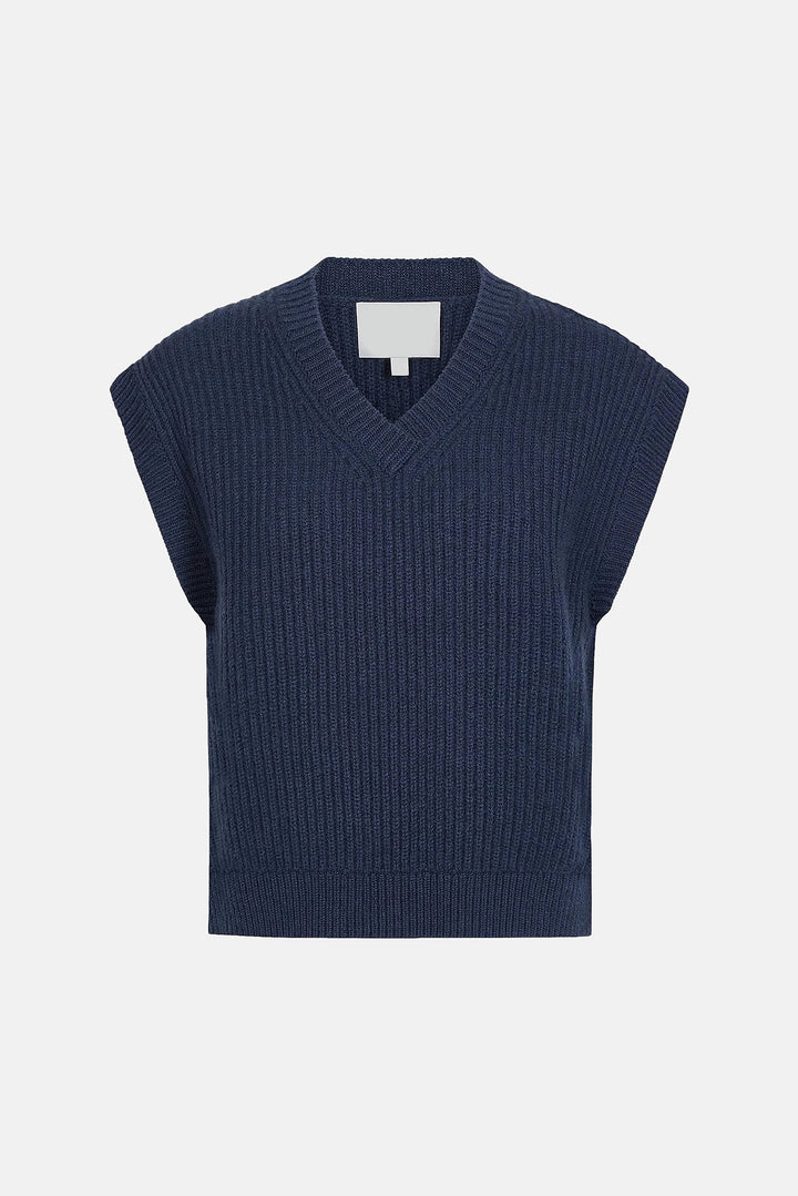 Trying My Vest in Blue Nights