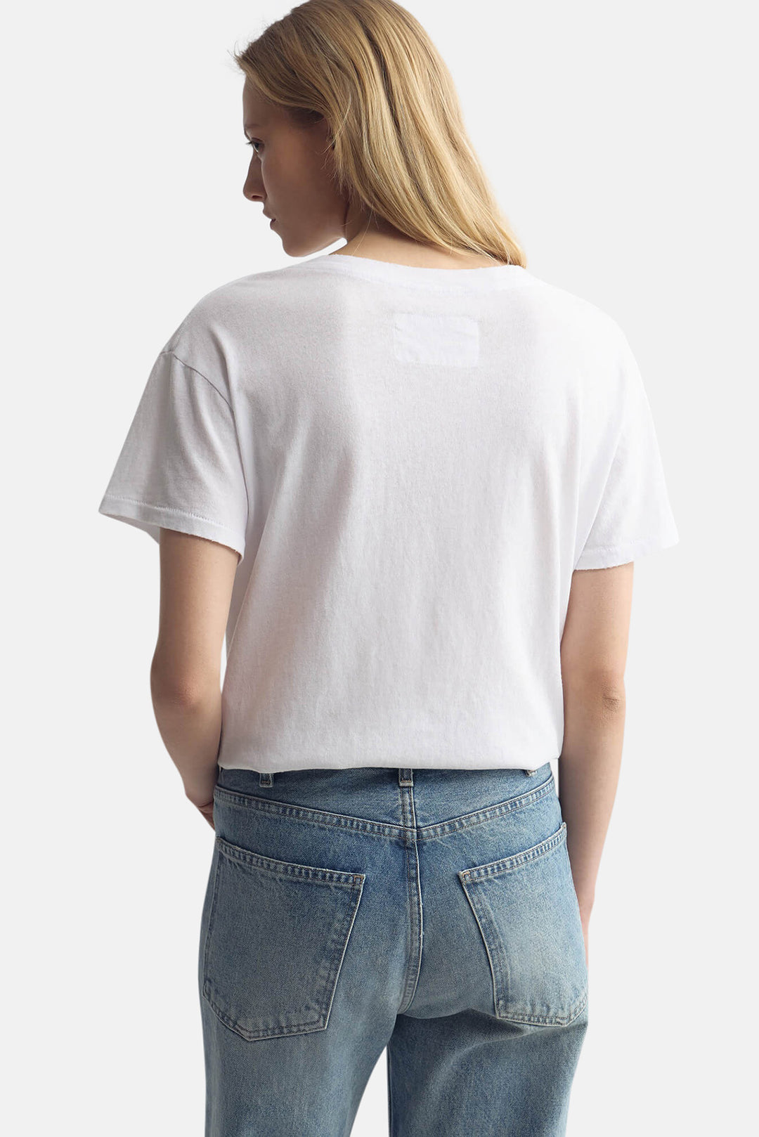 US 1974 Printed Brady Tee White/Red Print