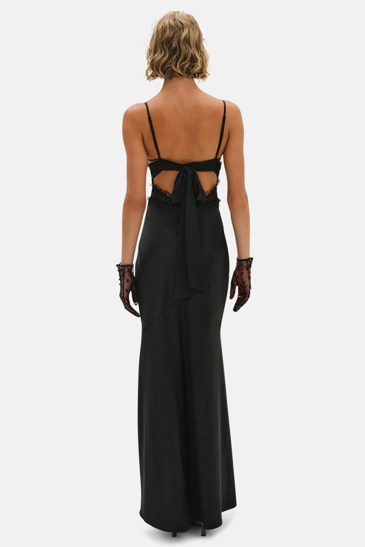 For Love & Lemons Val Maxi Dress Black – blueandcream