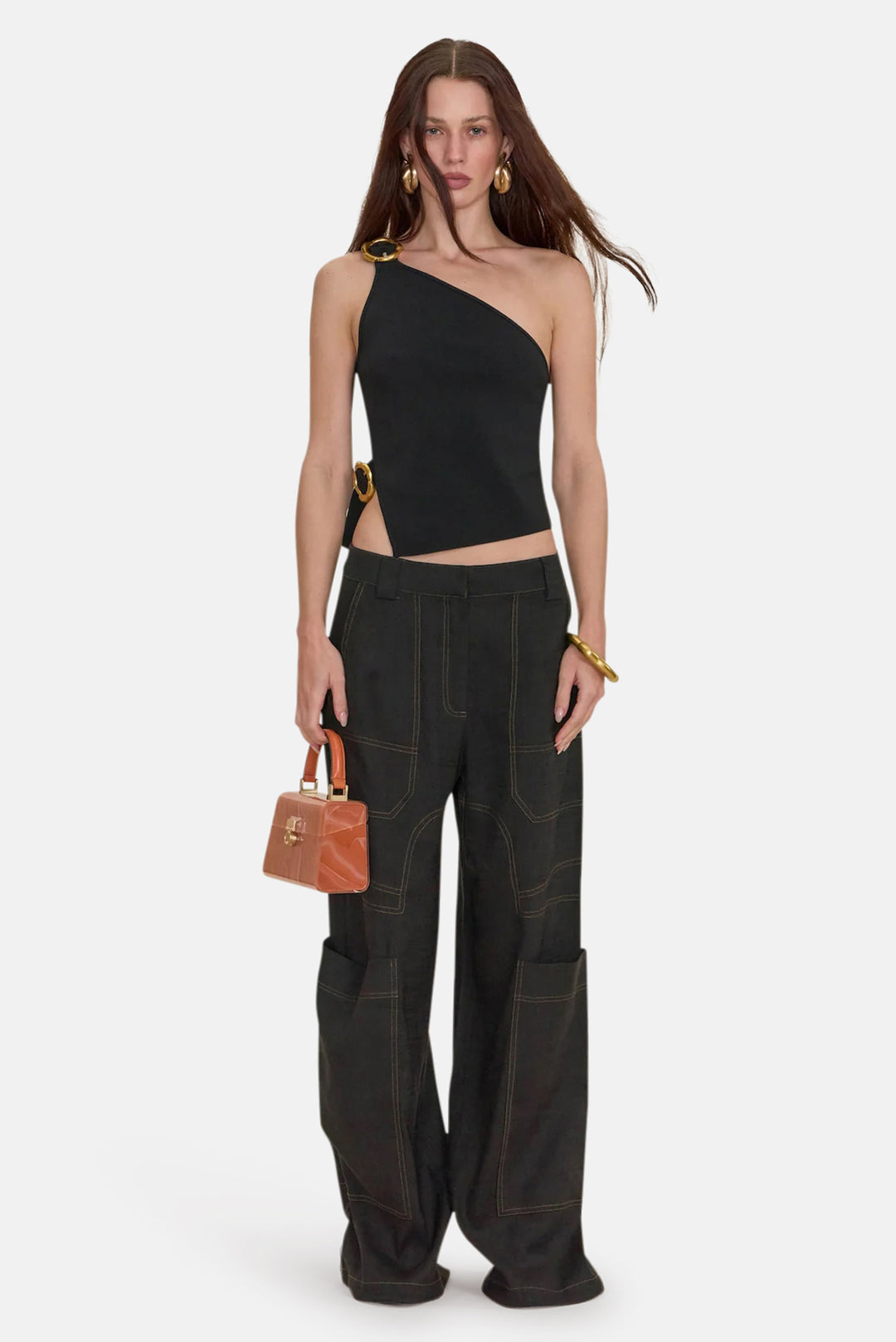 Valeria Knit Top Black