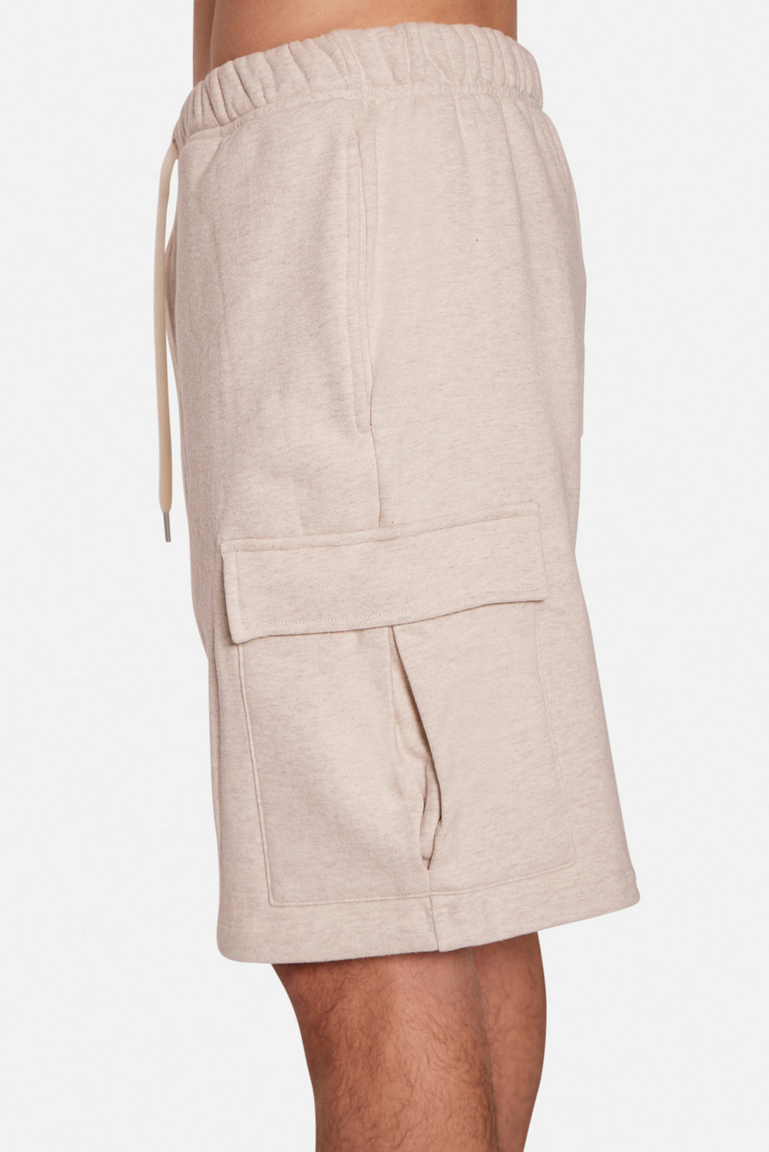 Vandam Cargo Short Oatmeal Heather