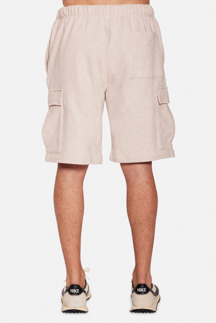 Vandam Cargo Short Oatmeal Heather